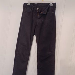 Levi 514 29x30 Black Jeans